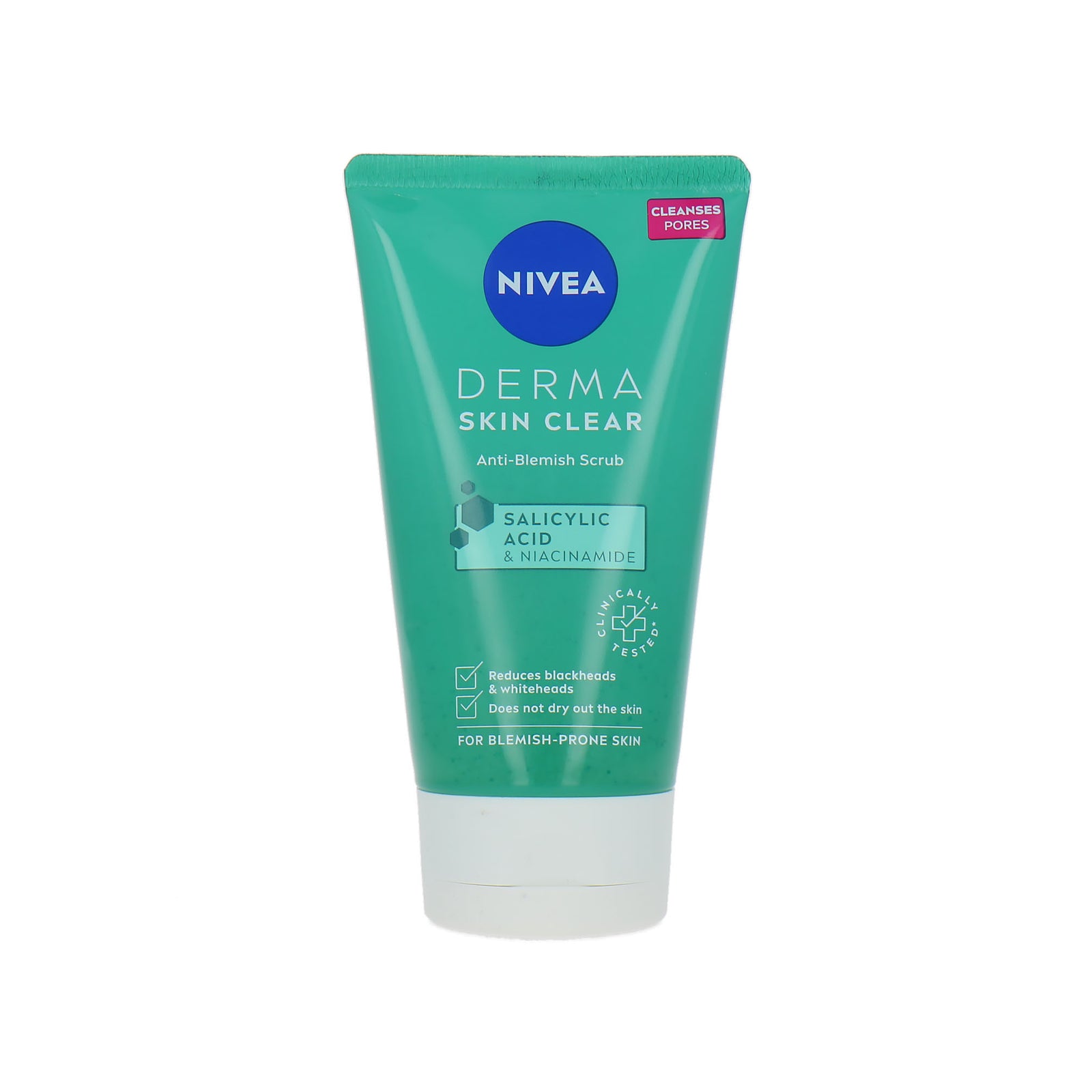 Nivea Derma Skin Clear Anti-Blemish Scrub - 150 ml