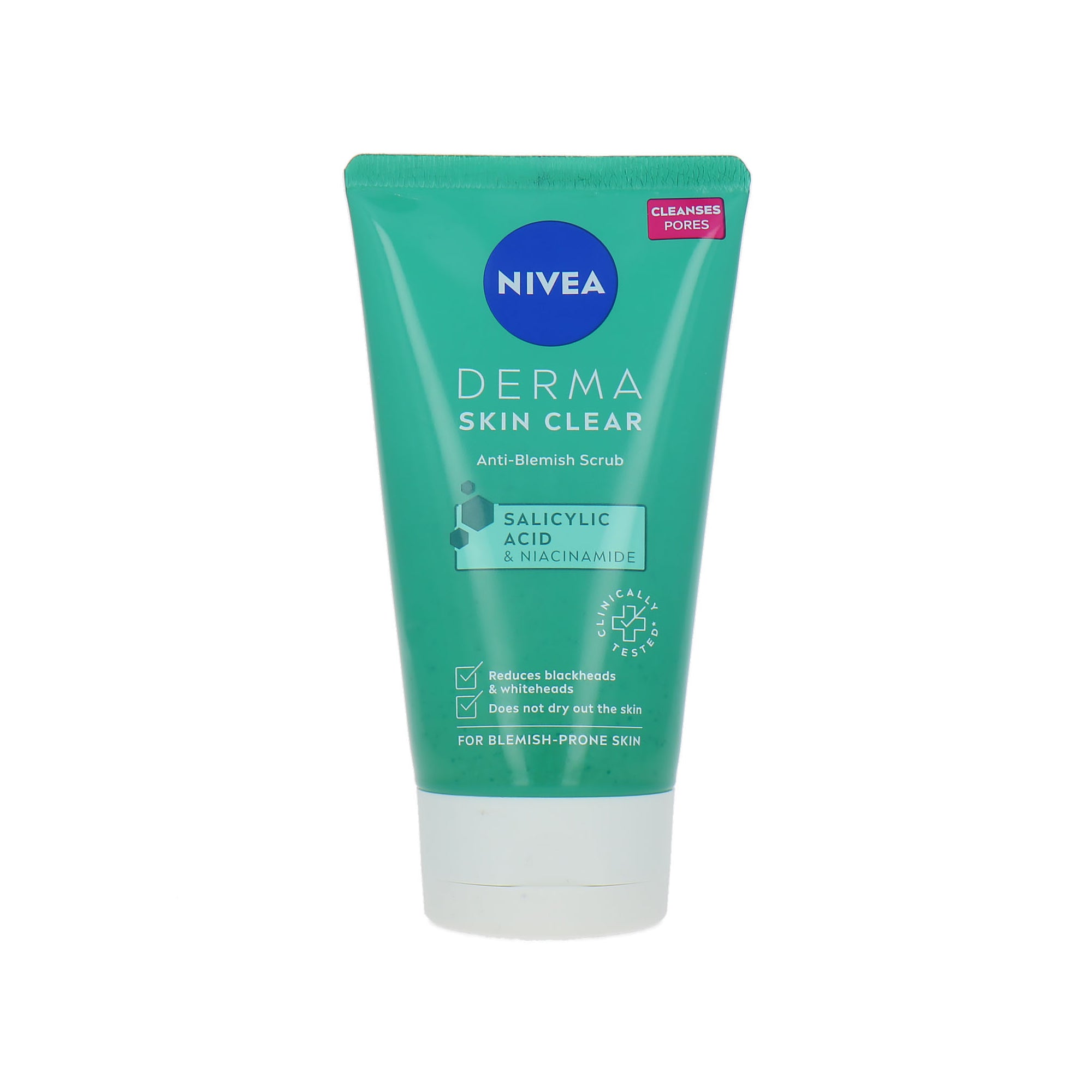 Nivea Derma Skin Clear Anti-Blemish Scrub - 150 ml