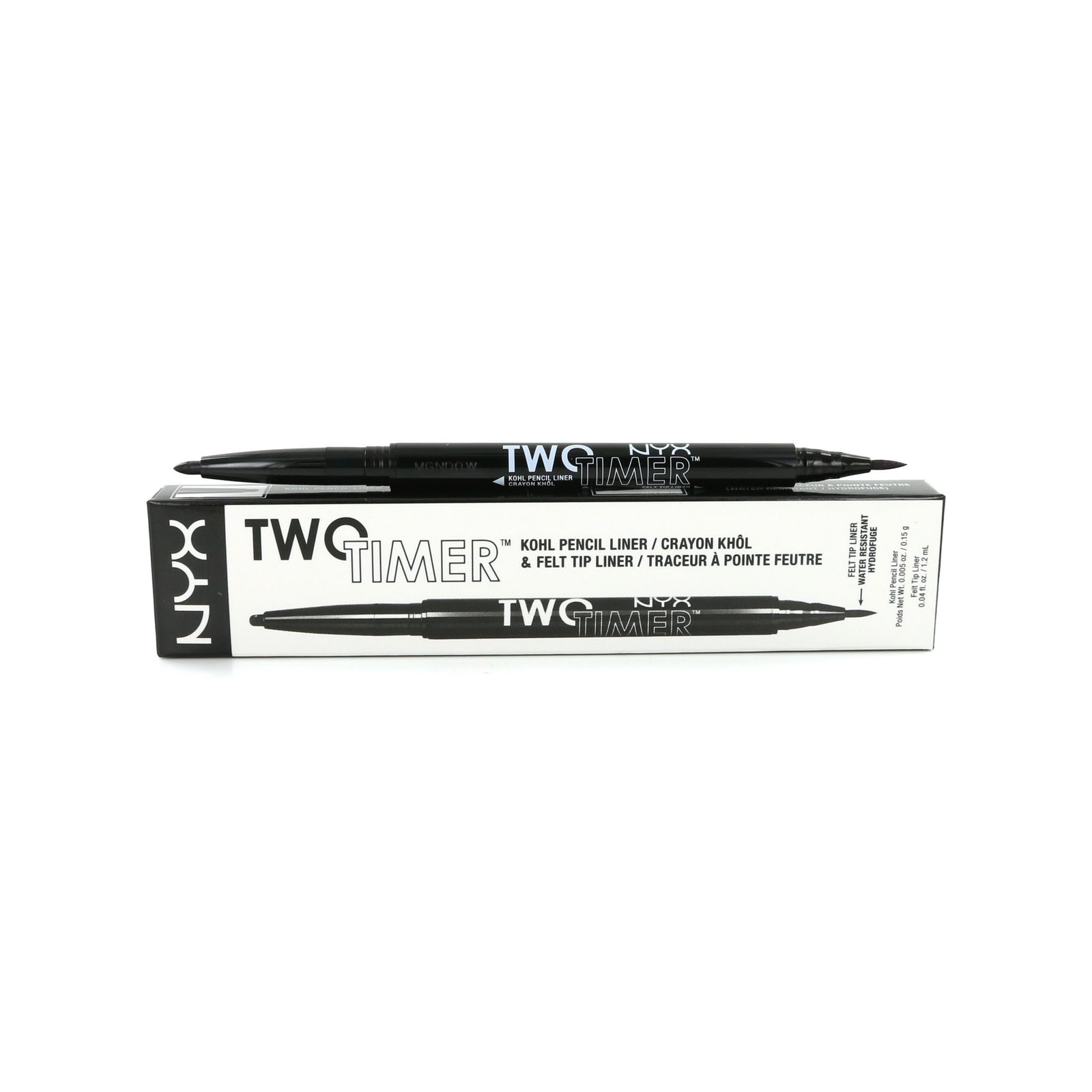 NYX Two Timer Oogpotlood & Eyeliner