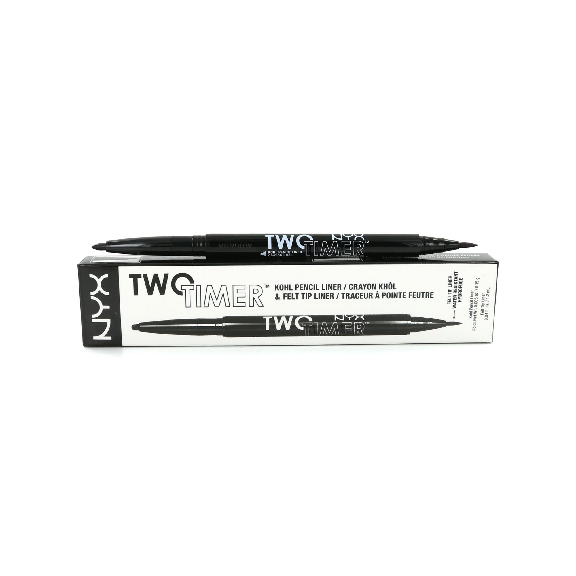 NYX Two Timer Oogpotlood & Eyeliner