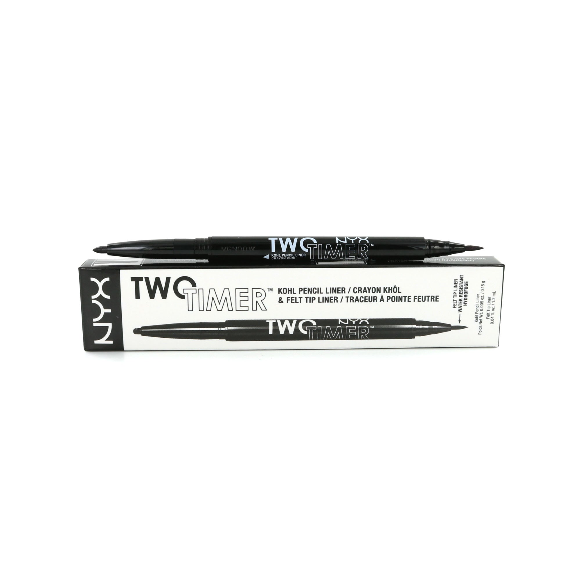 NYX Two Timer Oogpotlood & Eyeliner