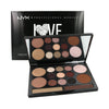 NYX Love Contours All Eye and Face Sculpting Palette