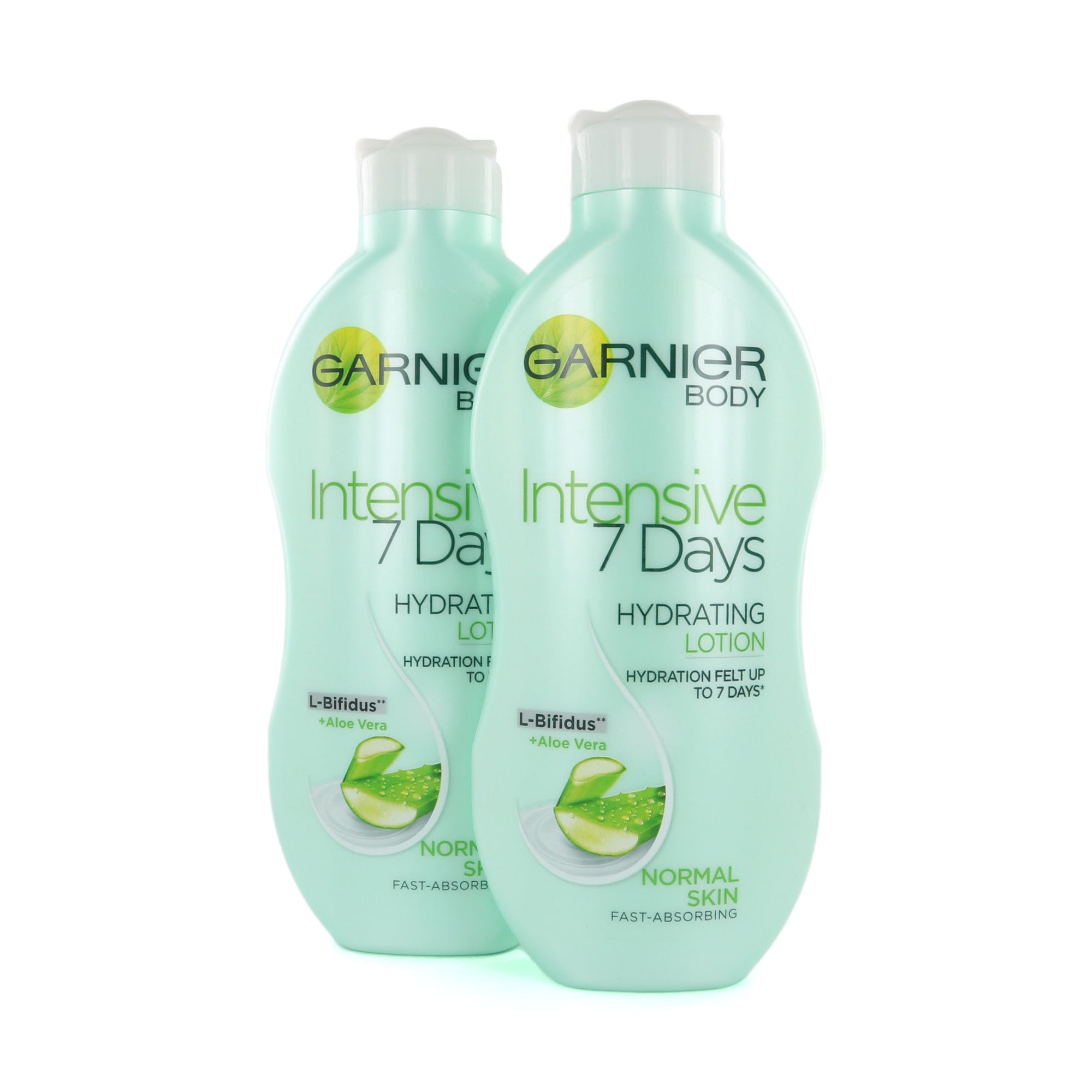 Garnier Intensive 7 Days Hydrating Body Lotion - 2 x 250 ml (voor normale huid)