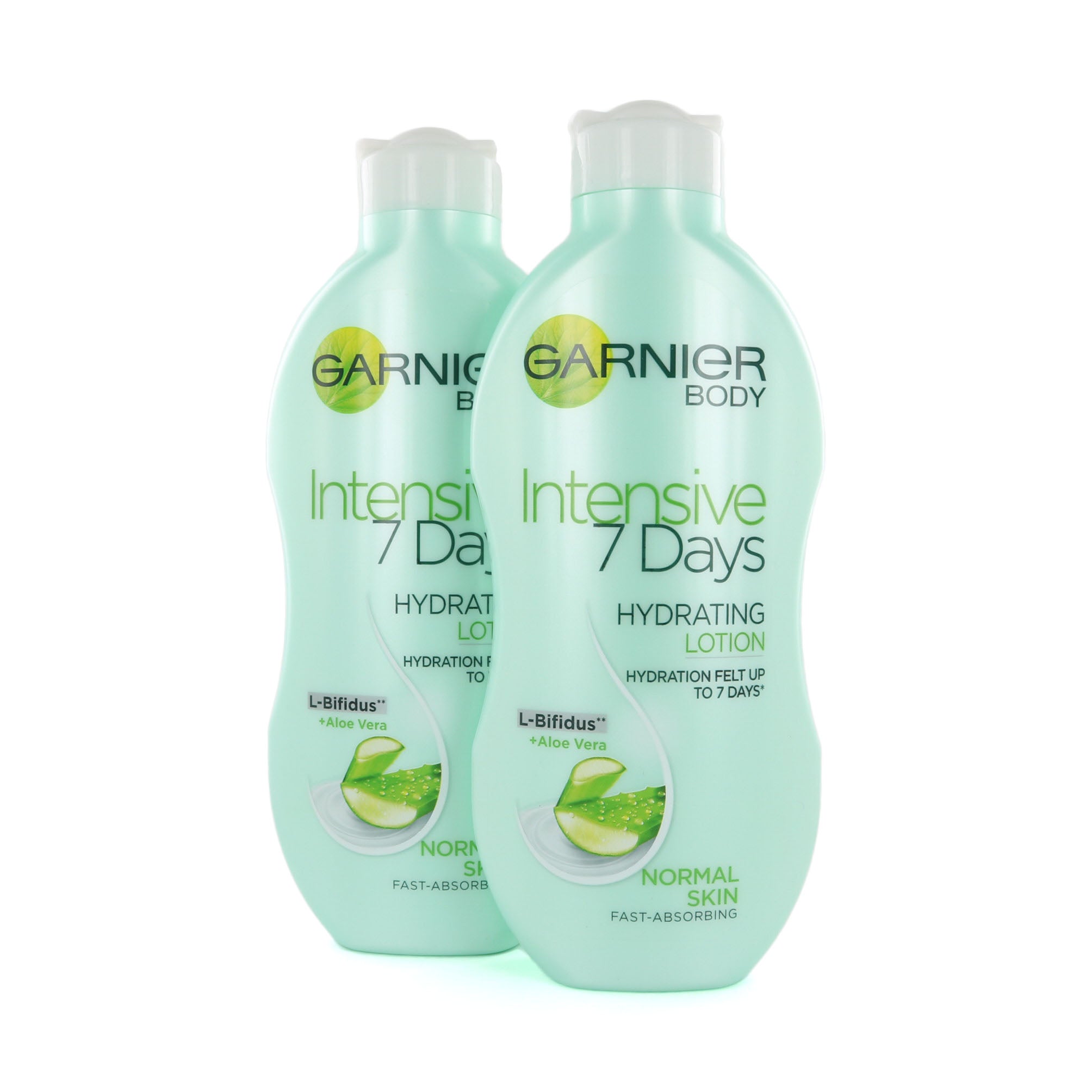 Garnier Intensive 7 Days Hydrating Body Lotion - 2 x 250 ml (voor normale huid)