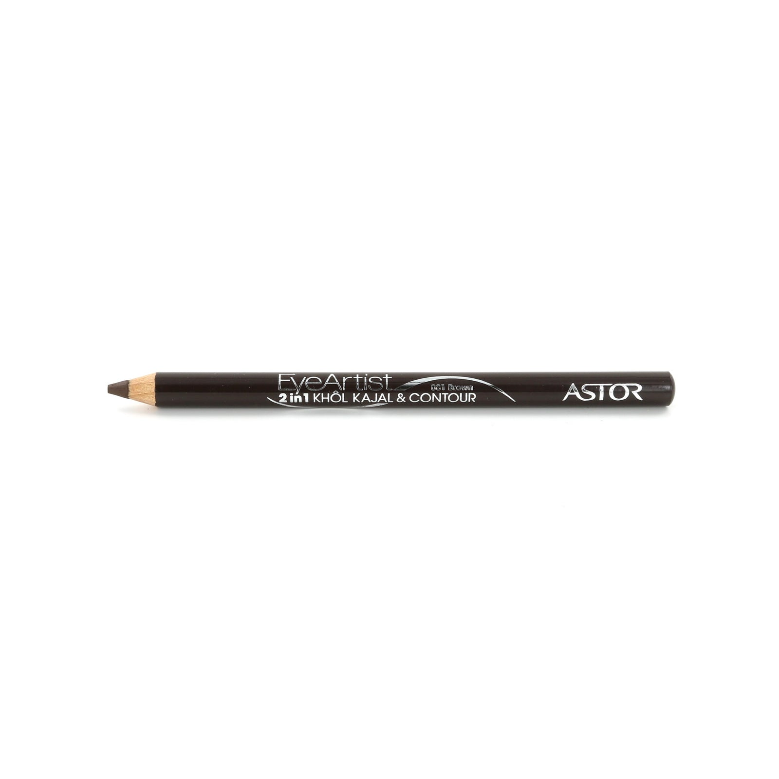 Astor Eye Artist 2in1 Khol Kajal & Contour Oogpotlood - 081 Brown