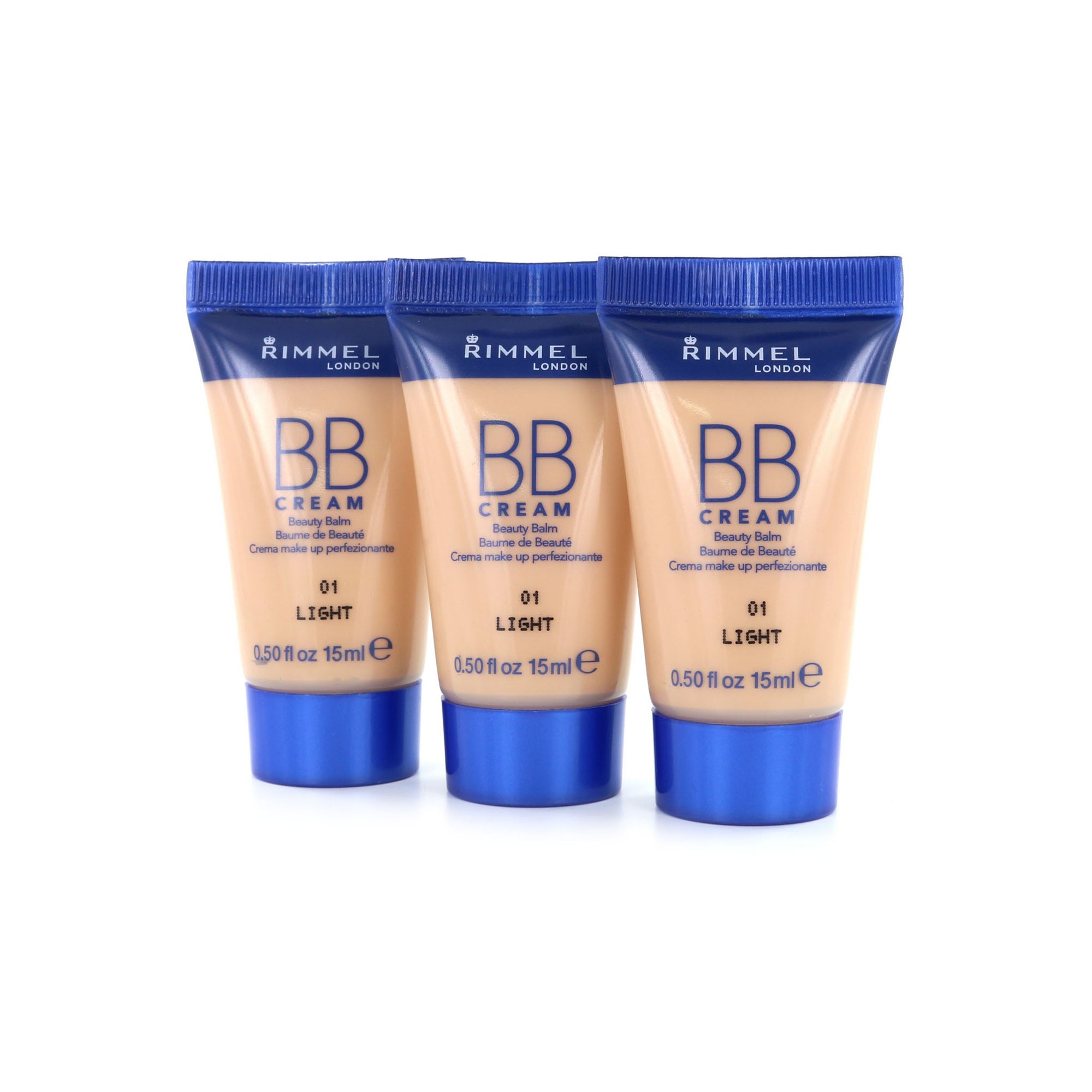 Rimmel BB Cream - 01 Light (Testers 3 x 15 ml)