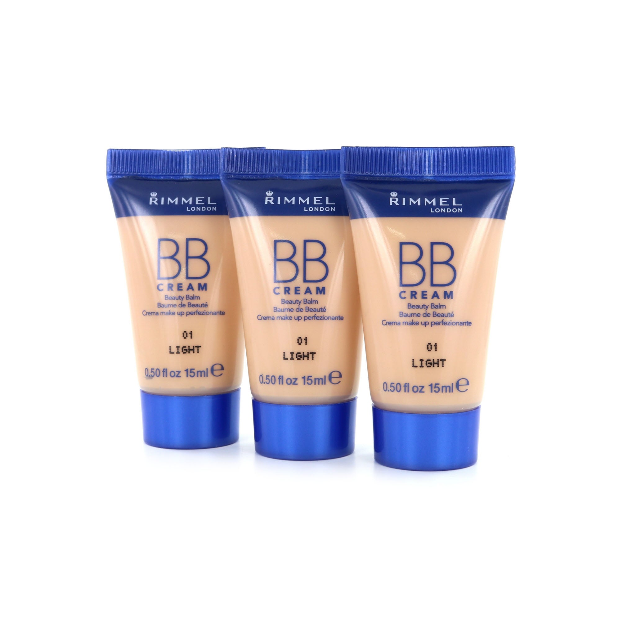 Rimmel BB Cream - 01 Light (Testers 3 x 15 ml)