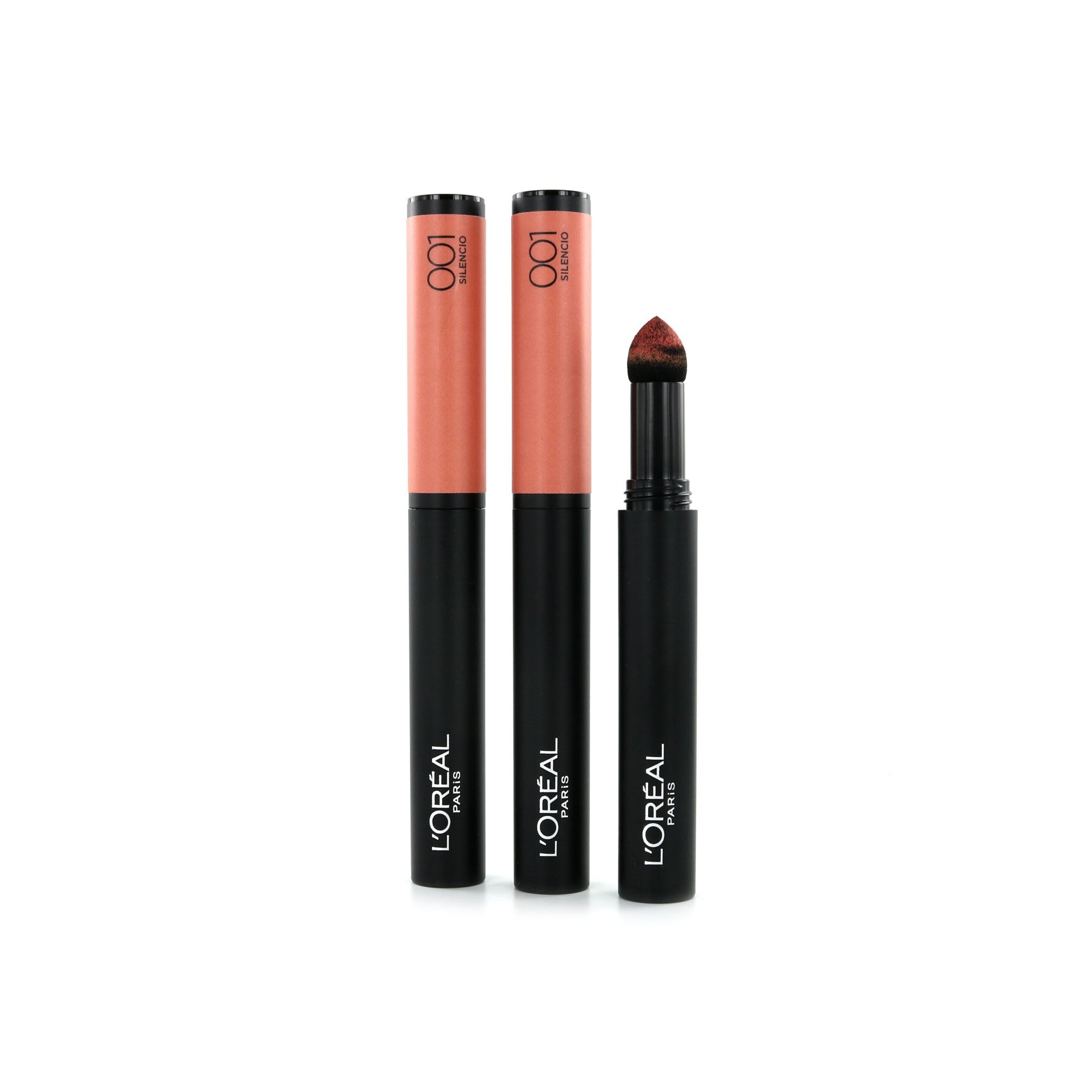 L'Oréal Infallible Le Matte Max Lipstick - 001 Silencio (3 Stuks)
