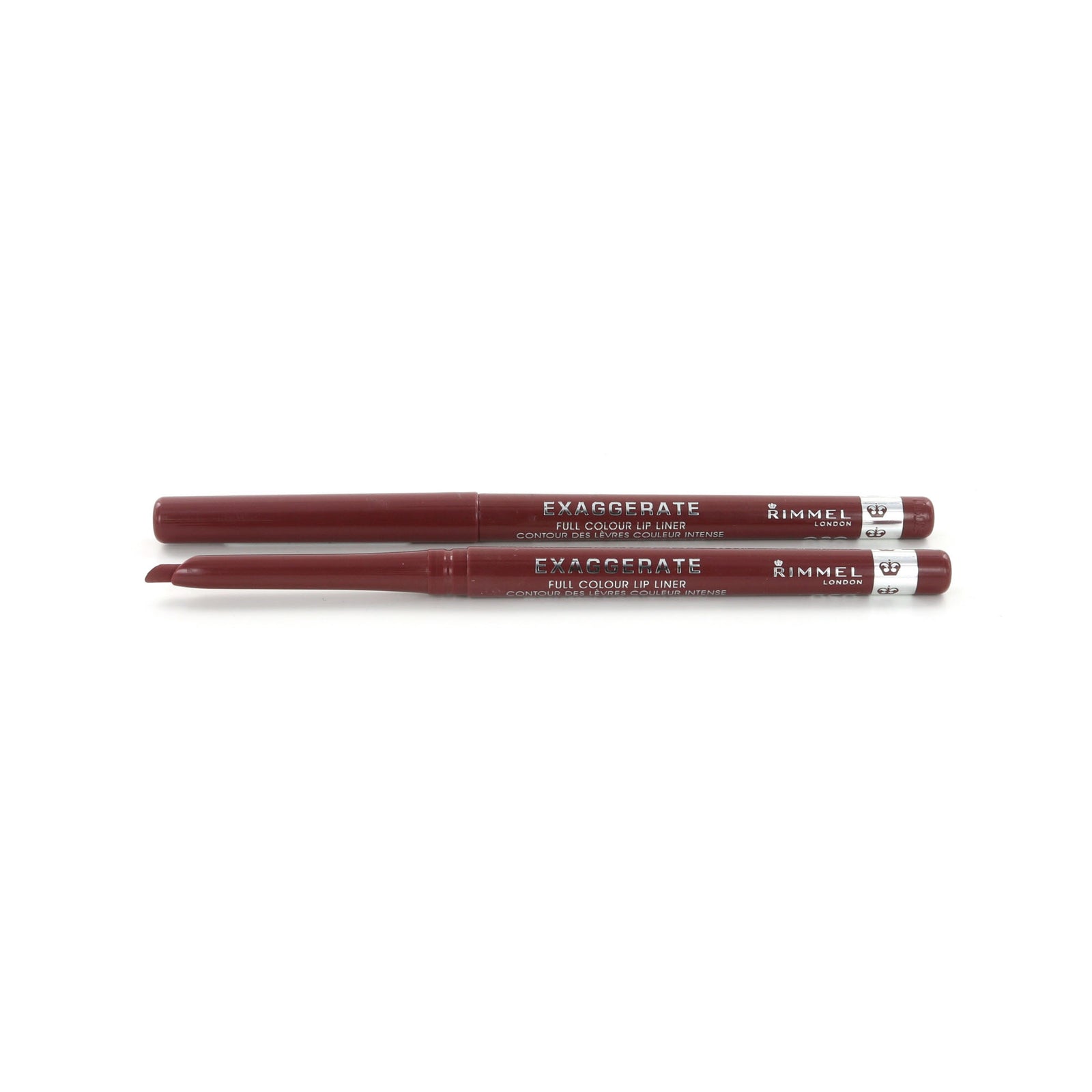 Rimmel Exaggerate Full Colour Lipliner - 020 Rich (2 Stuks)