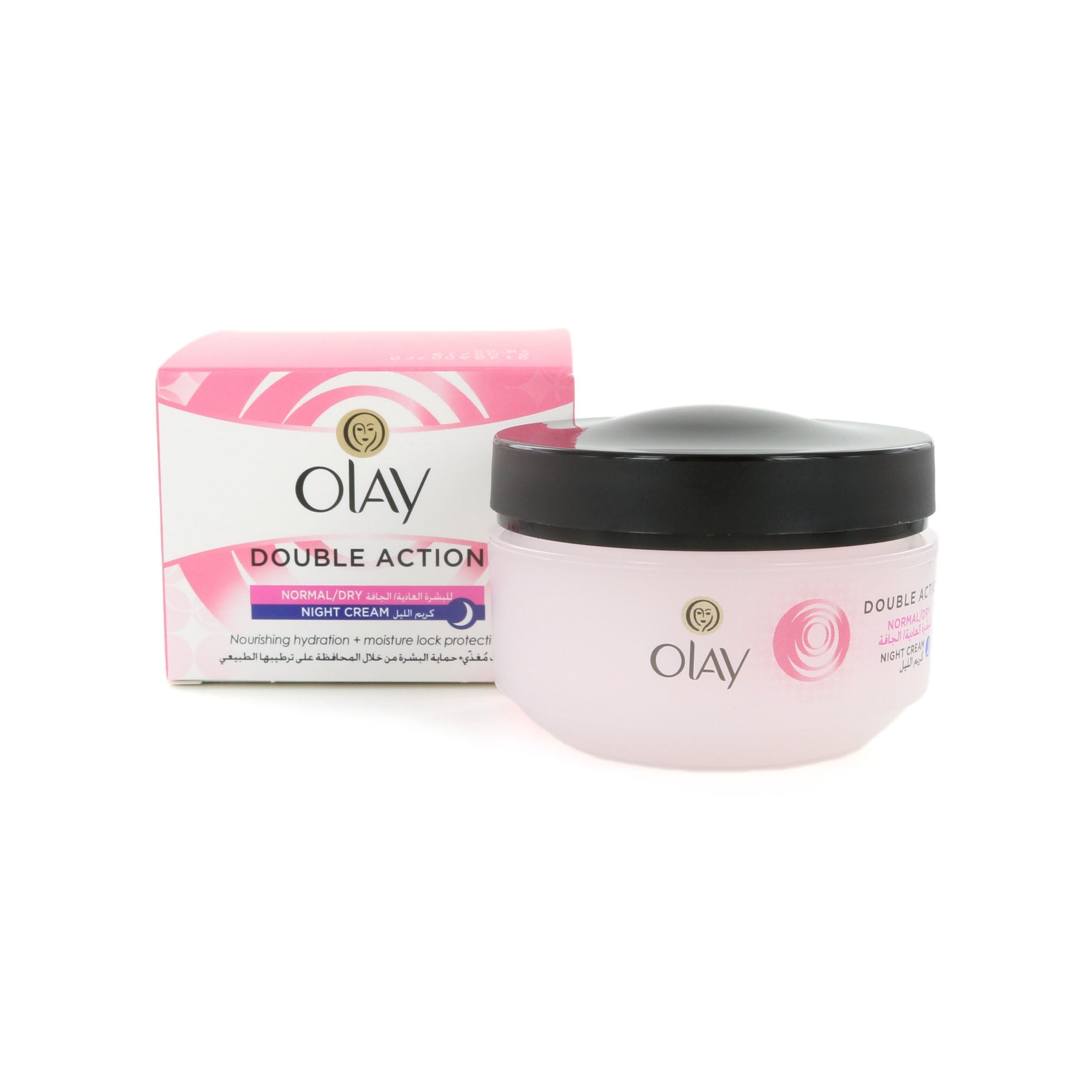 Olay Double Action Nachtcrème (voor normale tot droge huid)