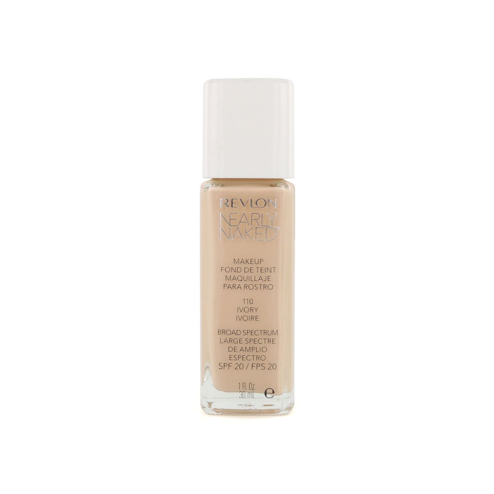 Revlon Nearly Naked Foundation - 110 Ivory