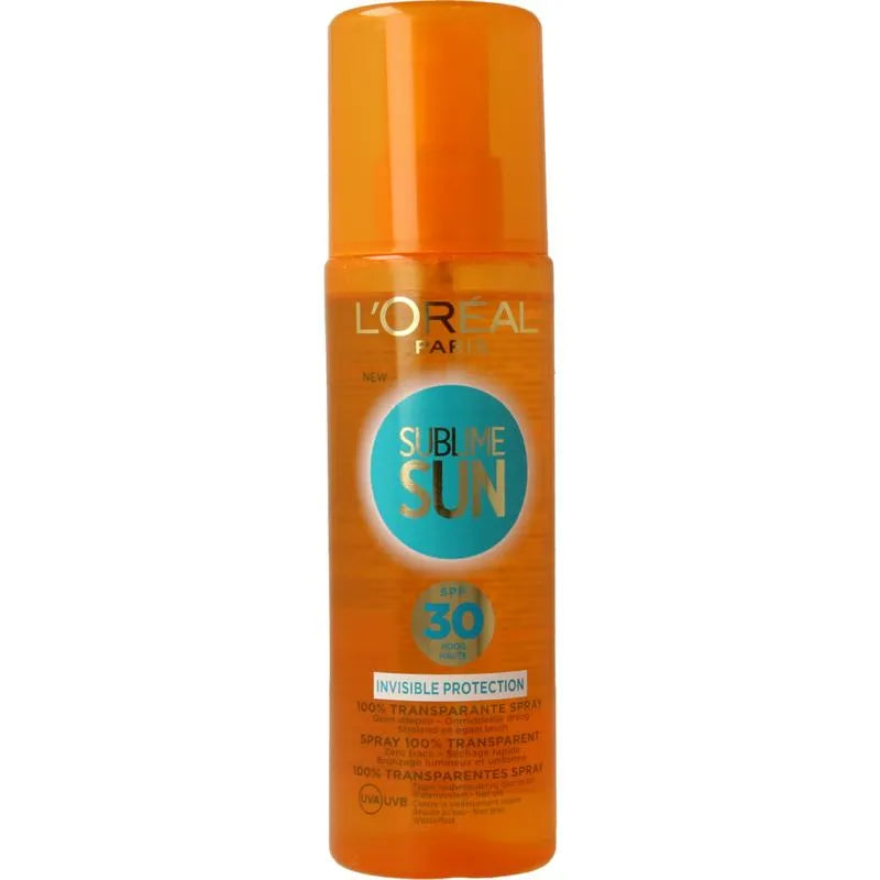 L'Oréal Sublime Sun Invisible Protection Spray (SPF 30) - 200 ml